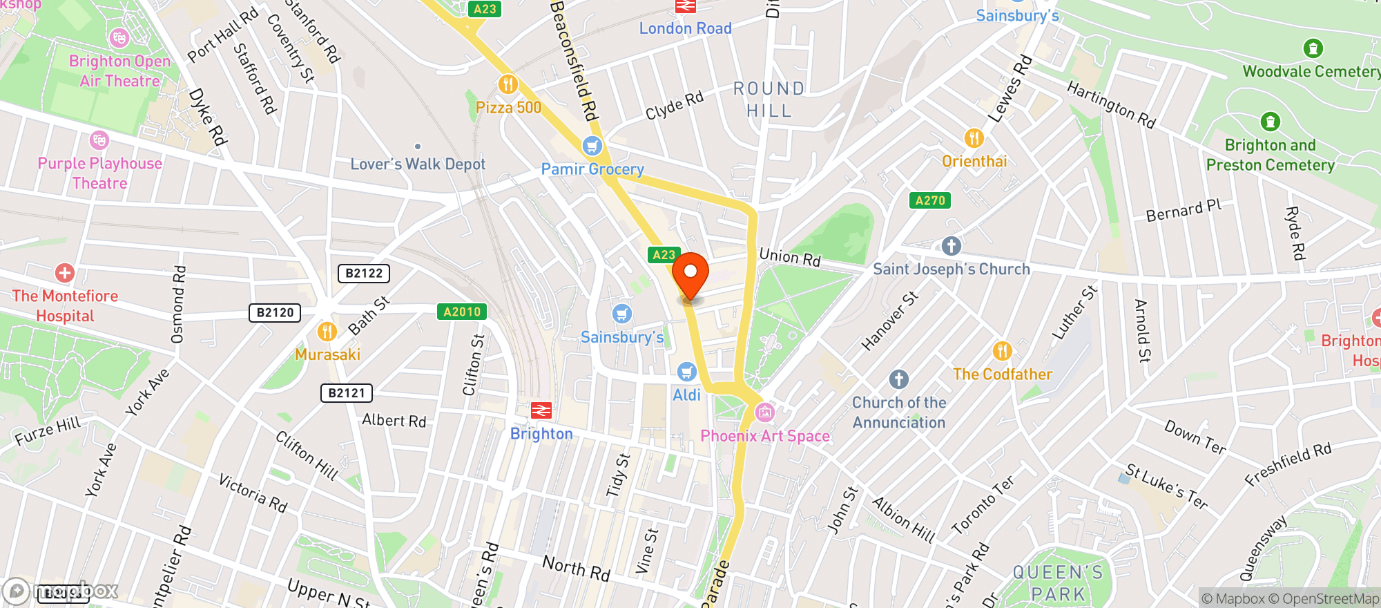 Map showing Presuming Eds