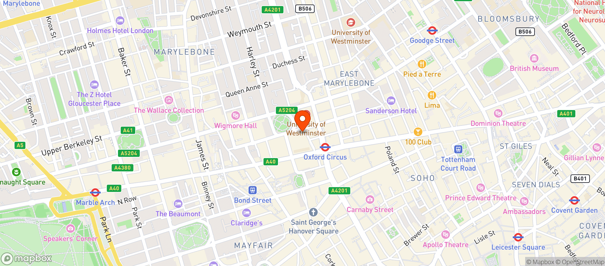 Map showing Phoenix
