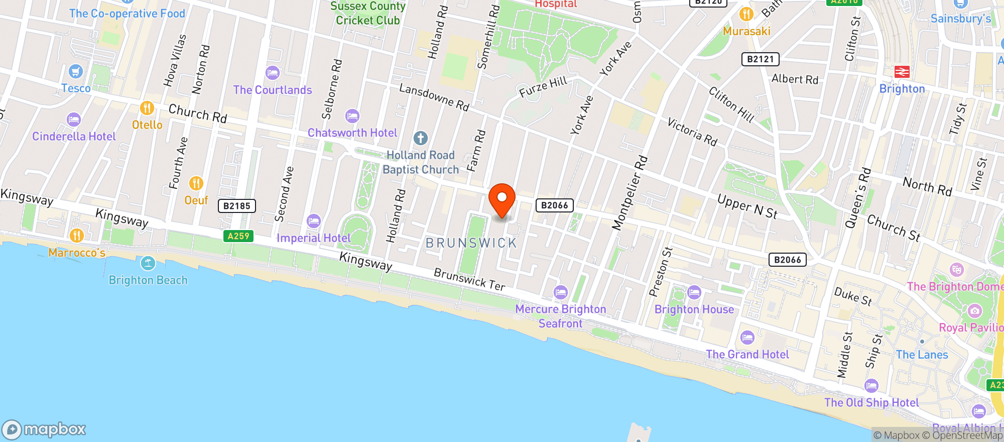 Map showing YouJuice
