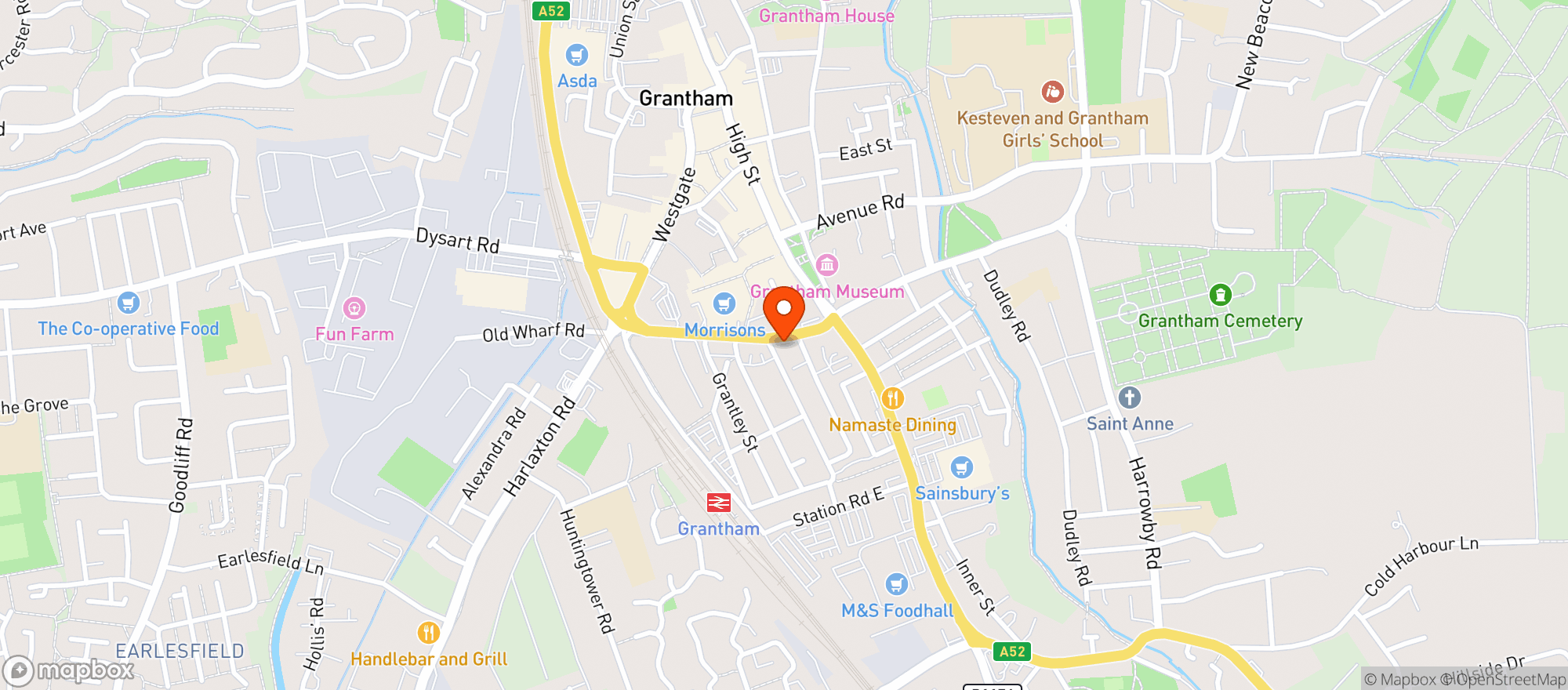 Map showing Iuliano's Italian Restaurant