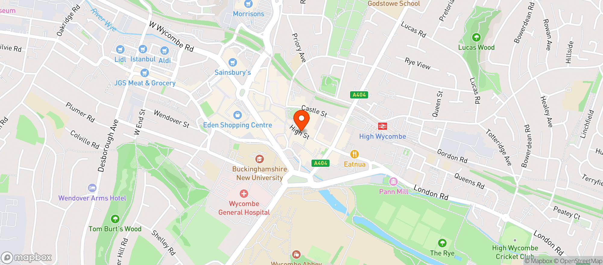 Map showing Merletto Lounge