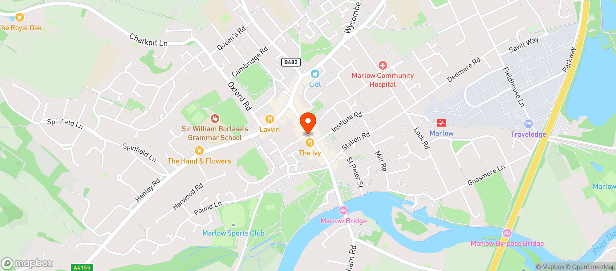 Map showing Duke Of Clarence