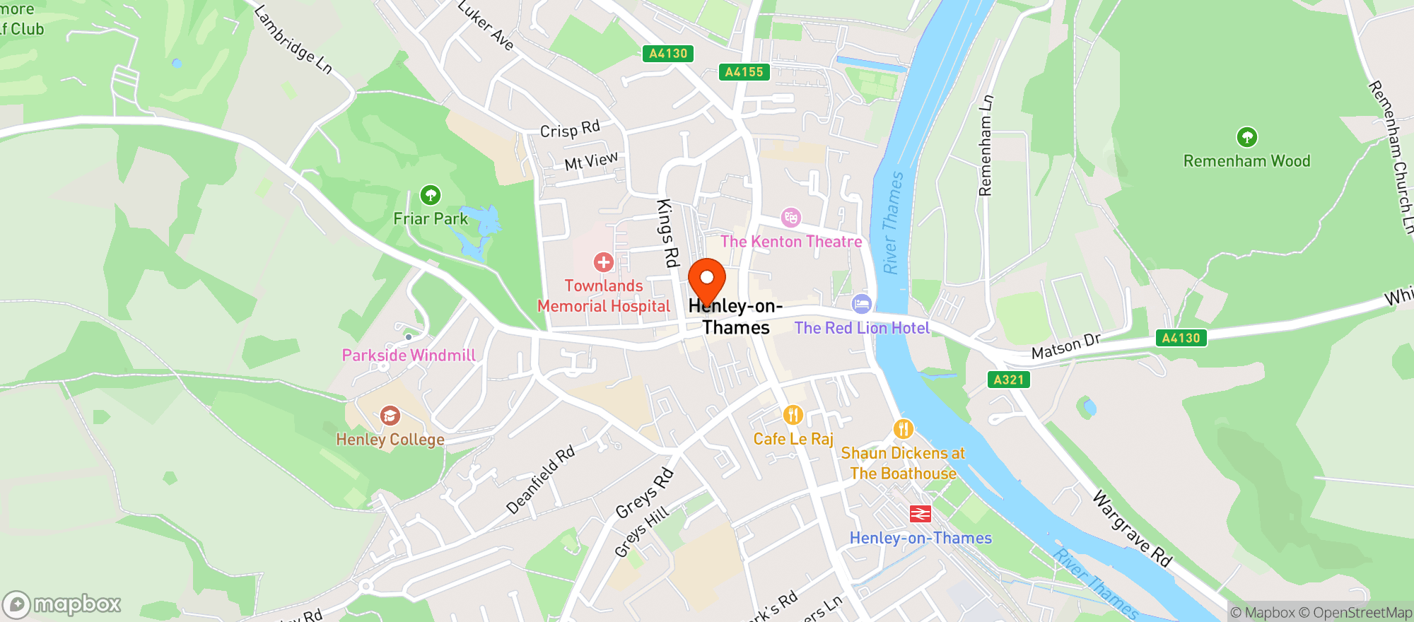 Map showing Echoes
