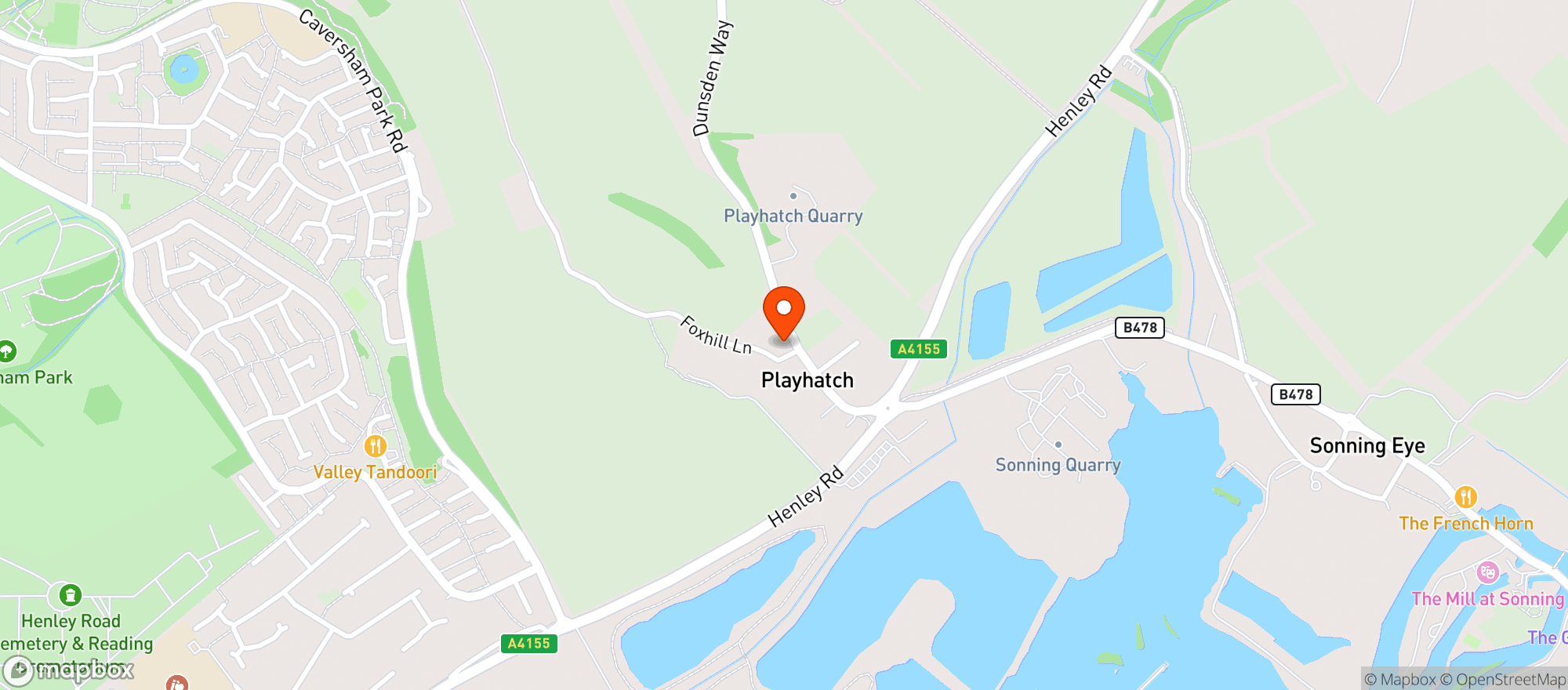 Map showing The Crown
