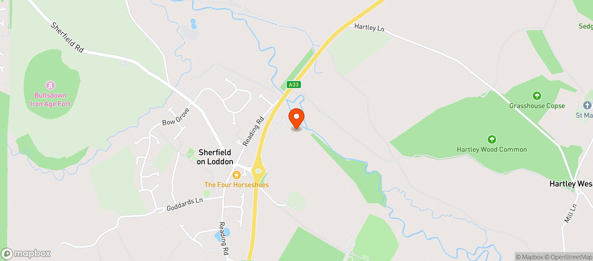 Map showing The Longbridge Mill