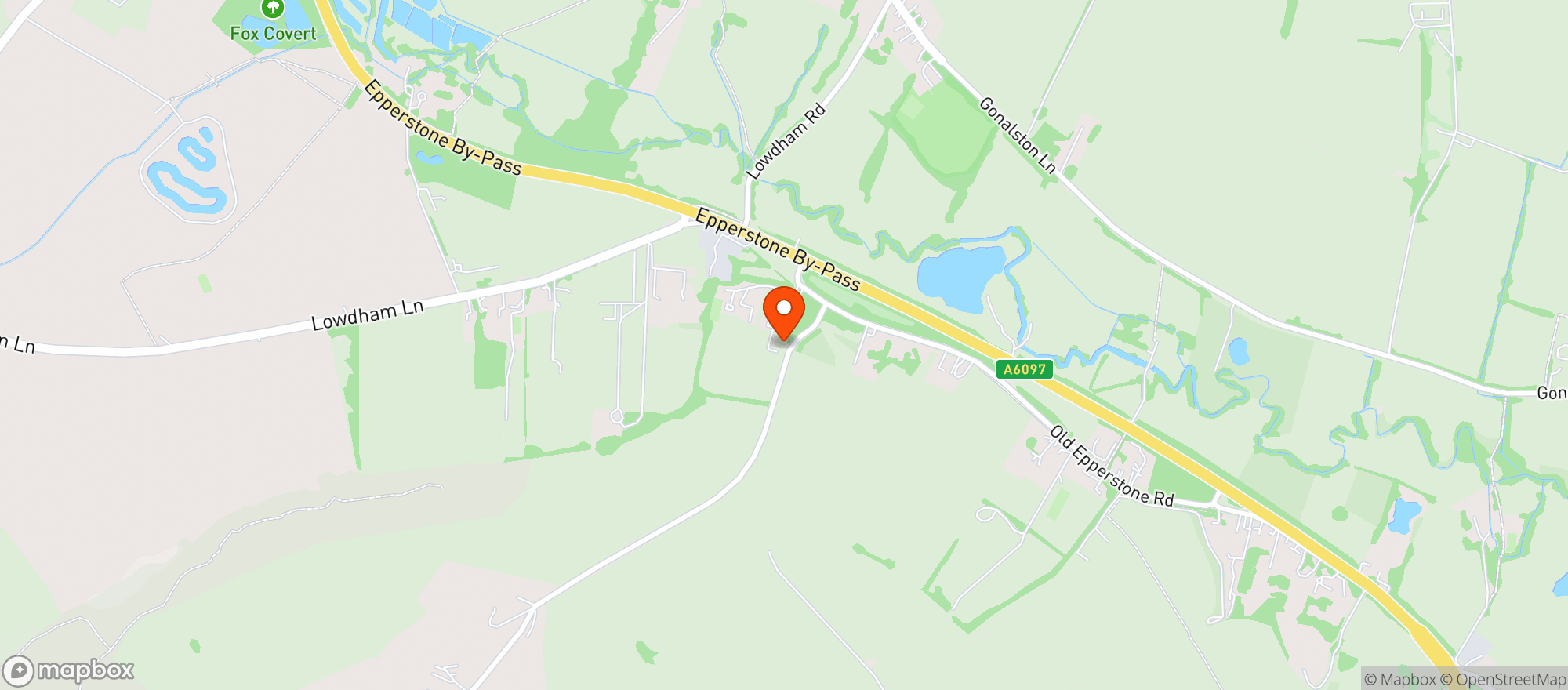 Map showing The Springfield Inn