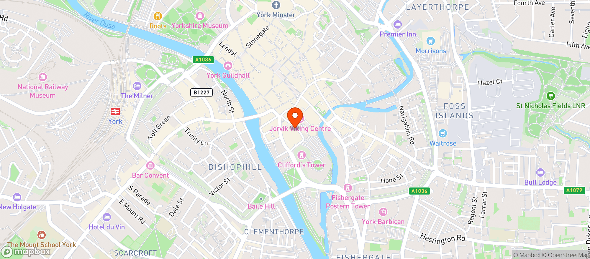 Map showing Pairings Wine Bar