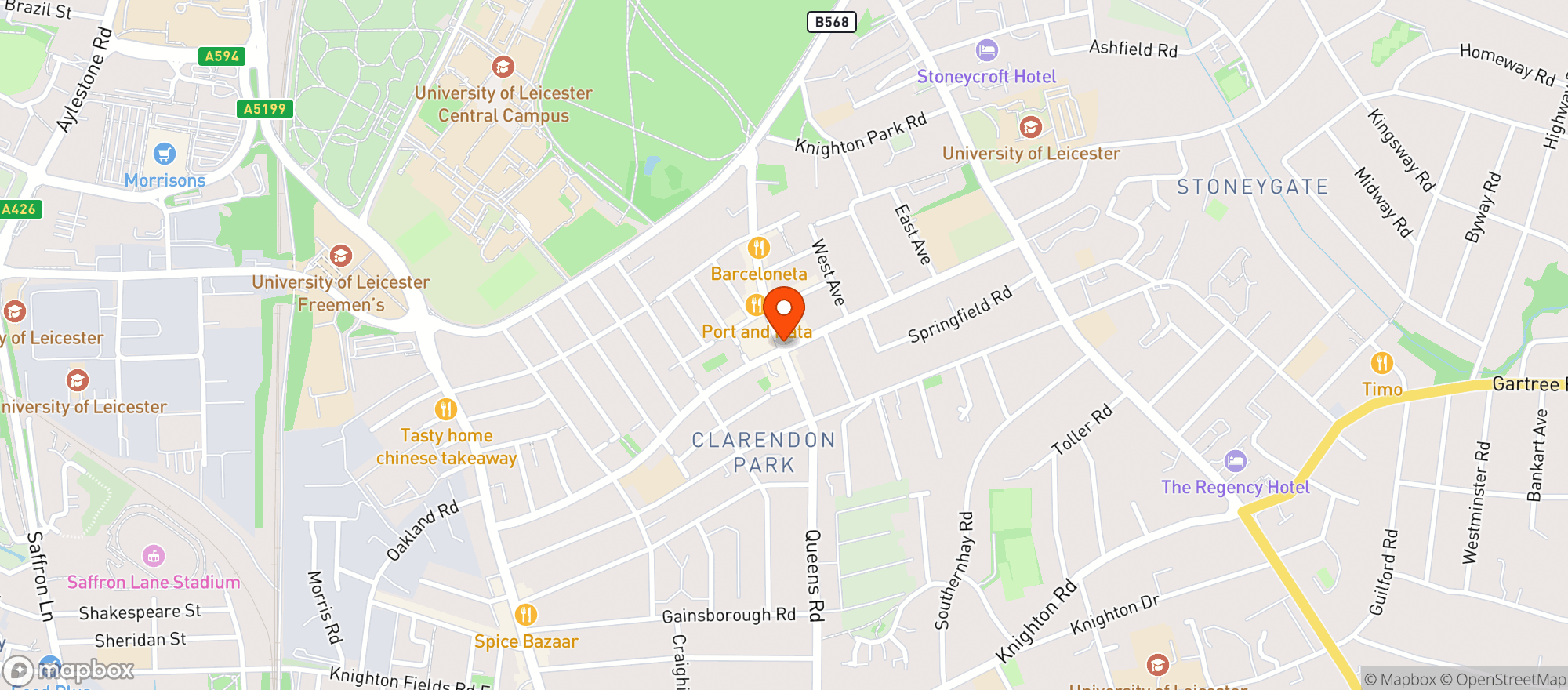 Map showing Hopology