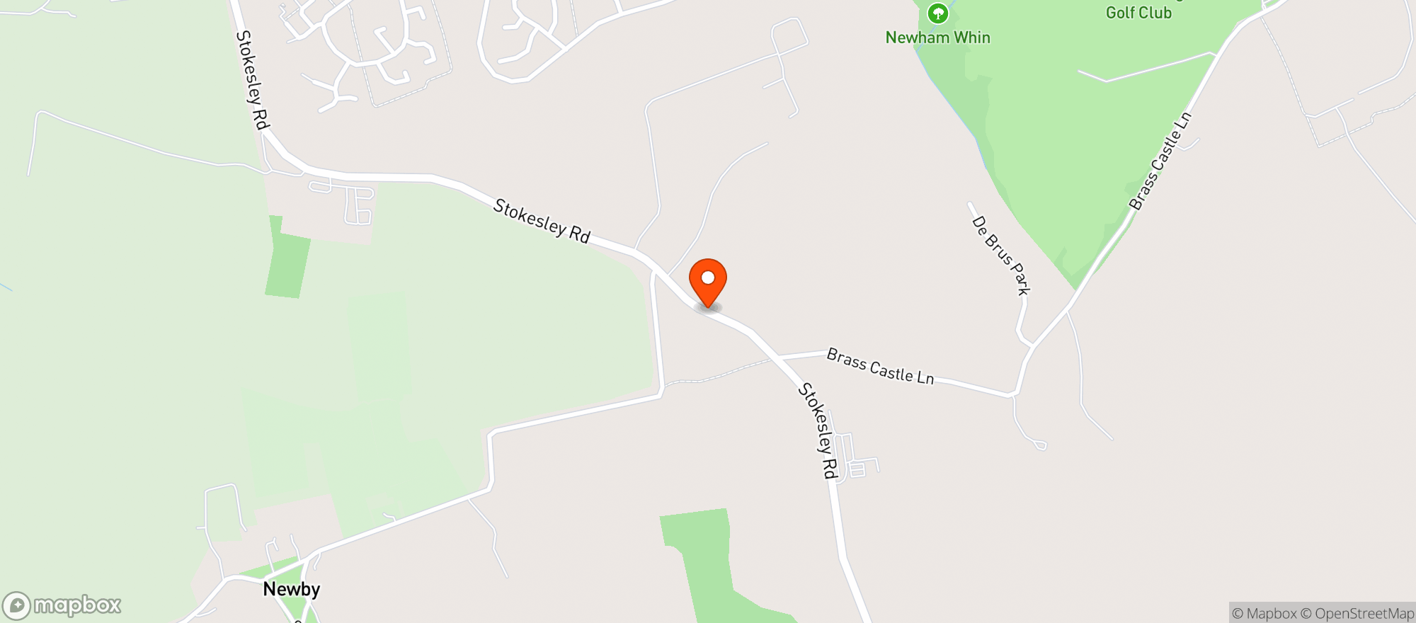 Map showing Coulby Farm