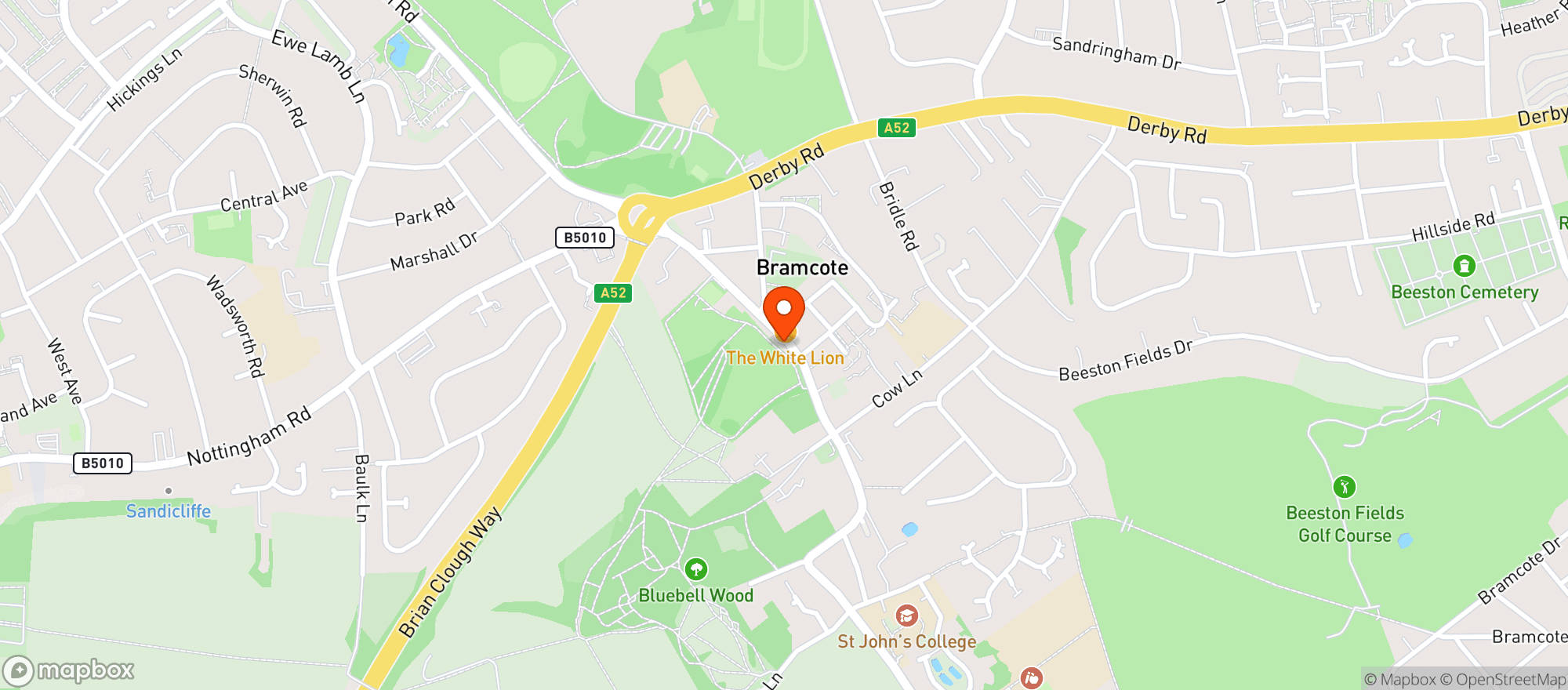 Map showing Plough Inn