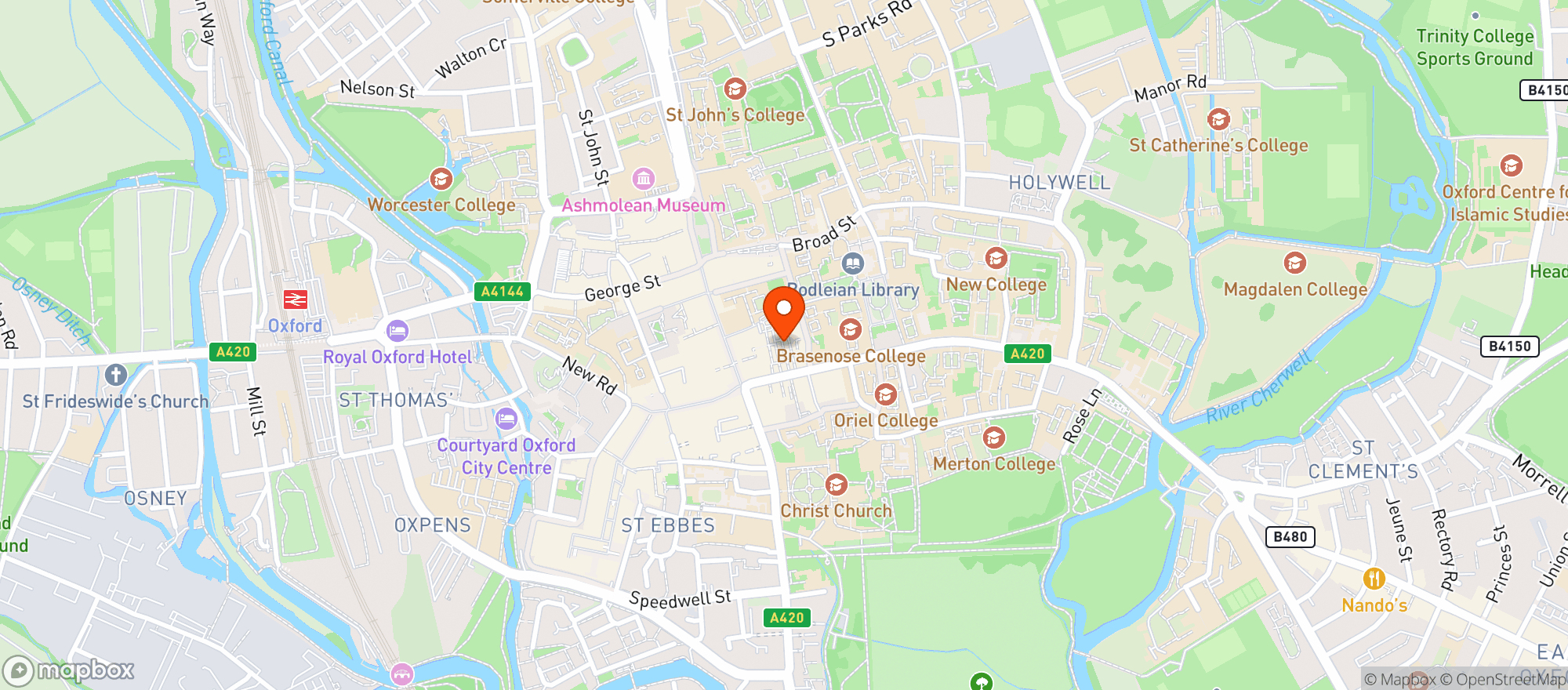Map showing The Market Tap