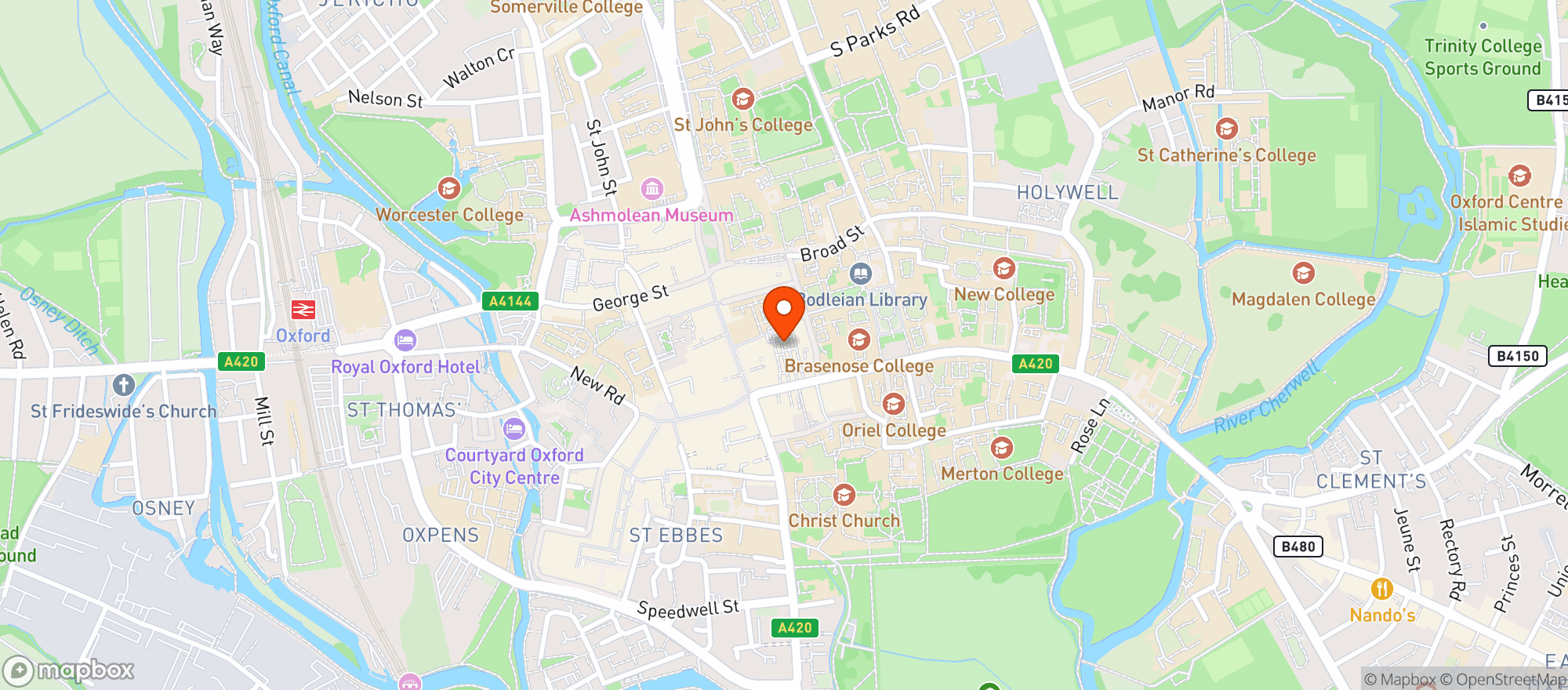 Map showing Pieminister