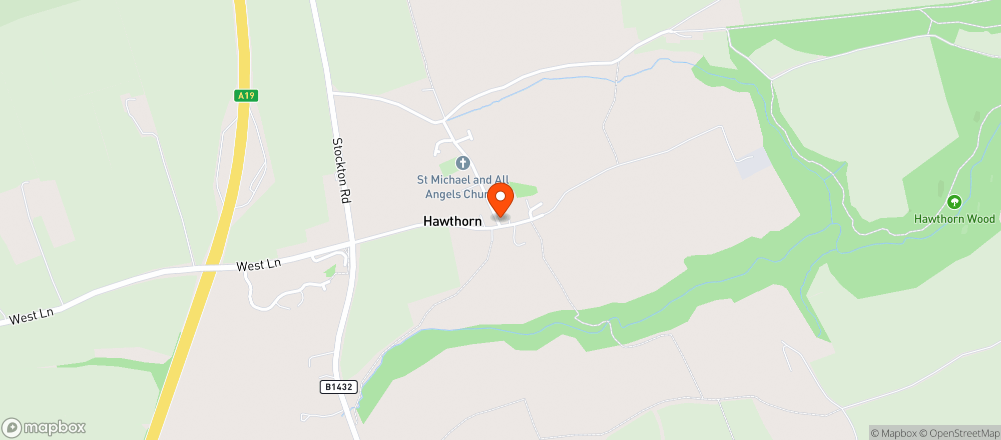 Map showing Stapylton Steakhouse