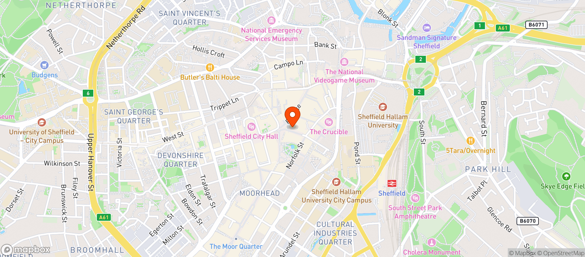 Map showing Public