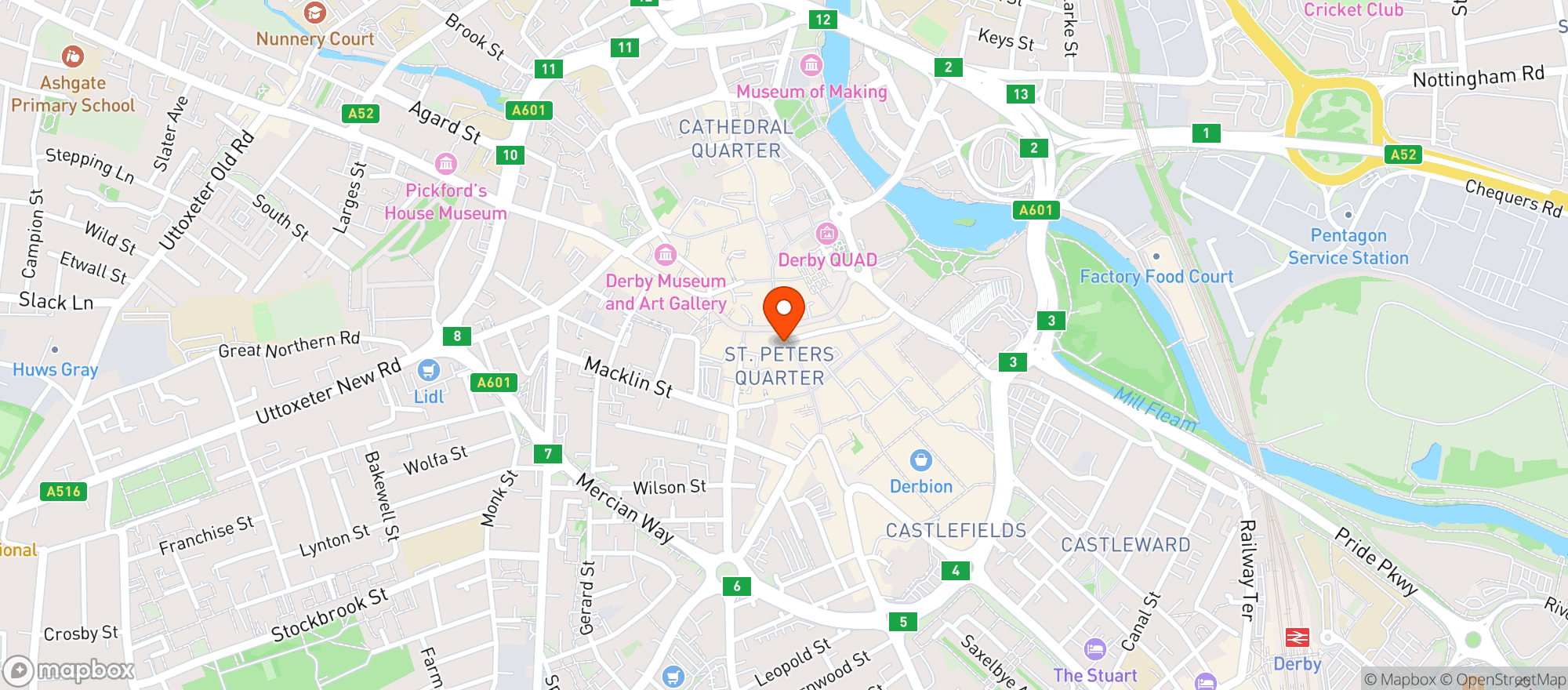 Map showing Carnero Lounge