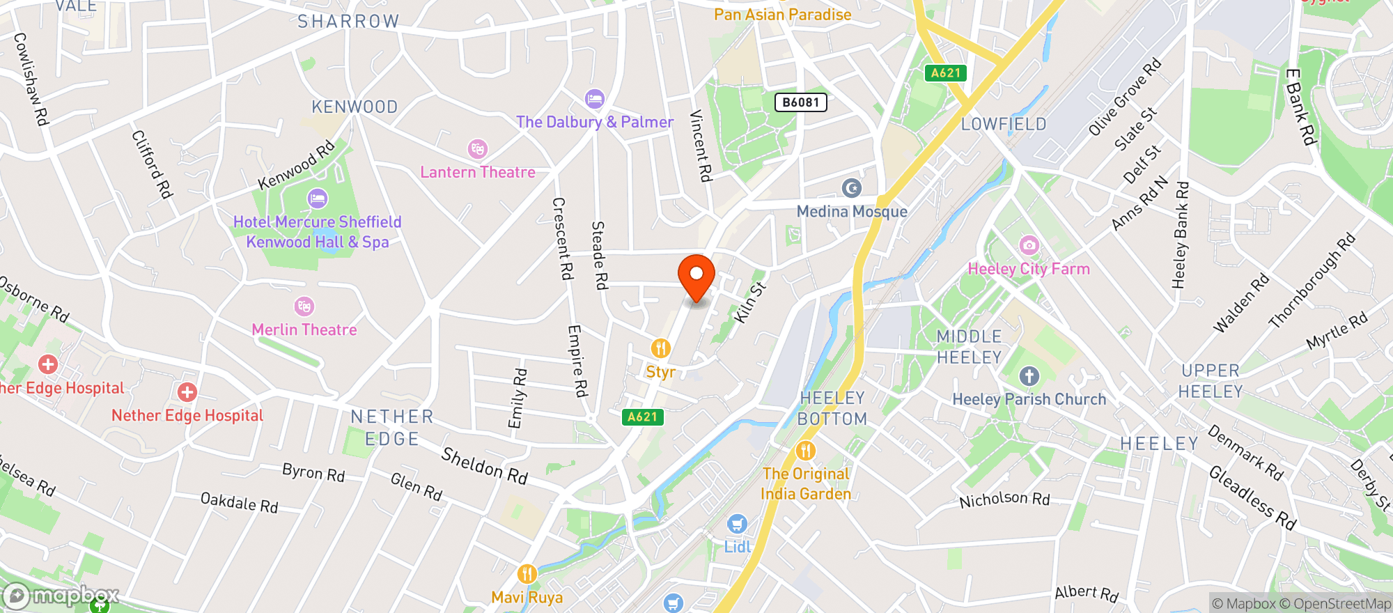 Map showing Starmoreboss
