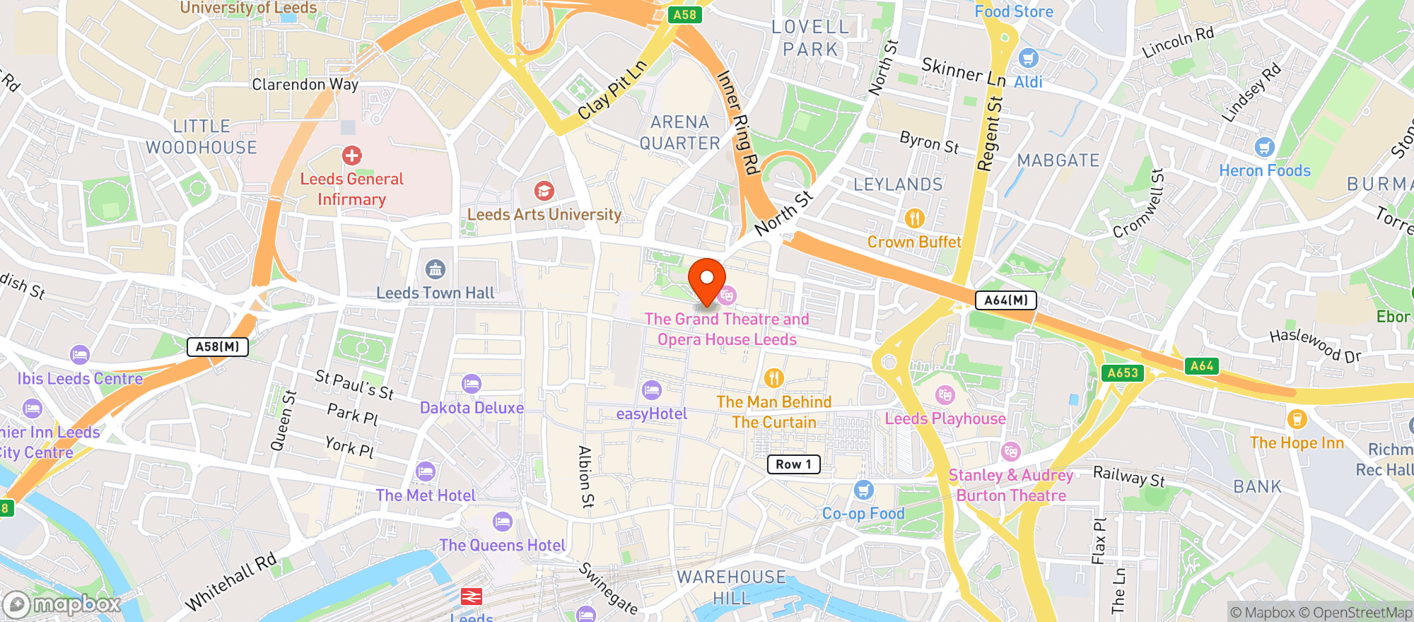 Map showing North Bar