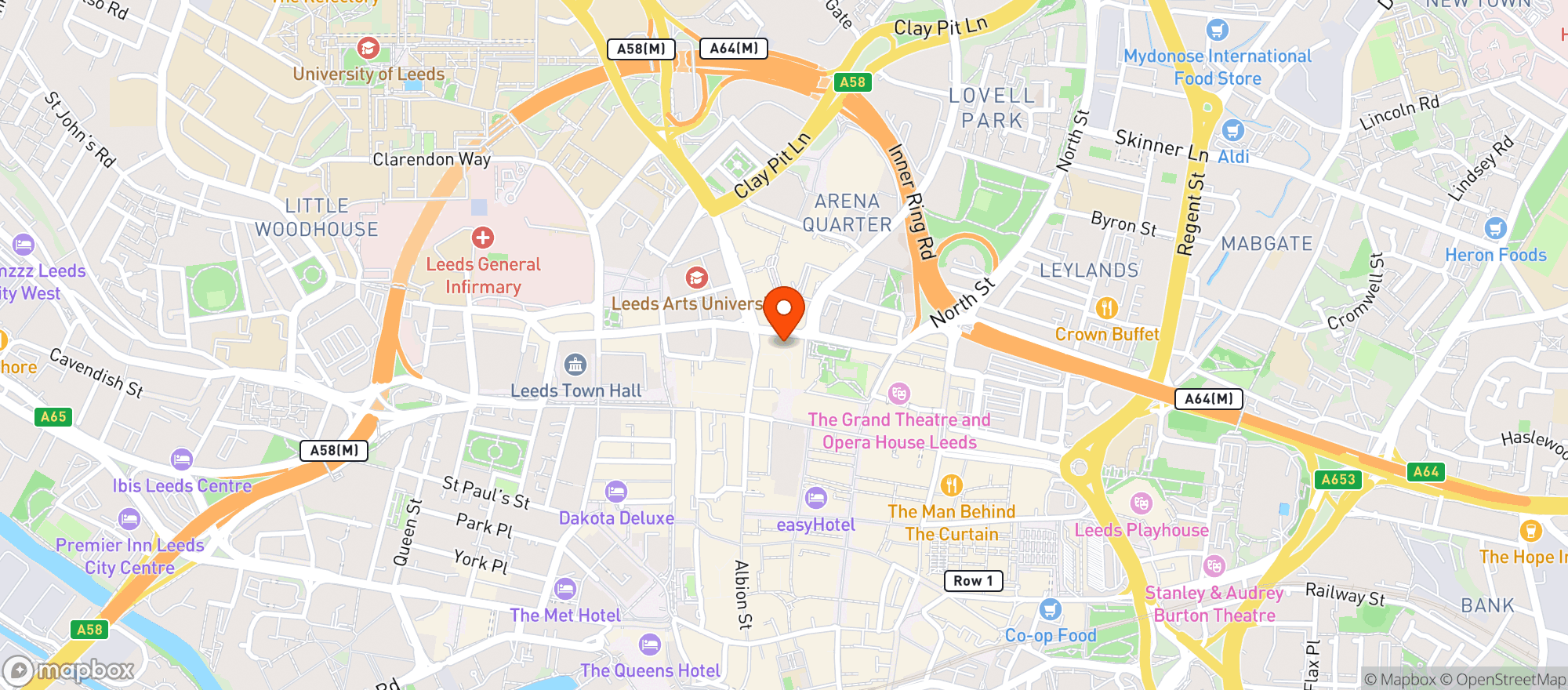 Map showing Stuzzi