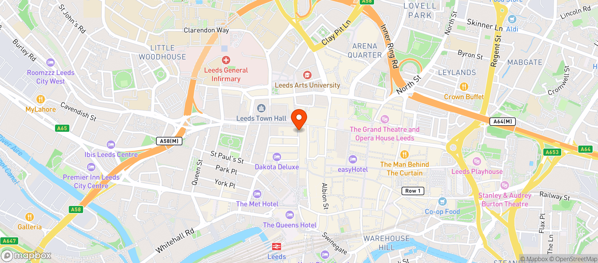 Map showing Gaucho