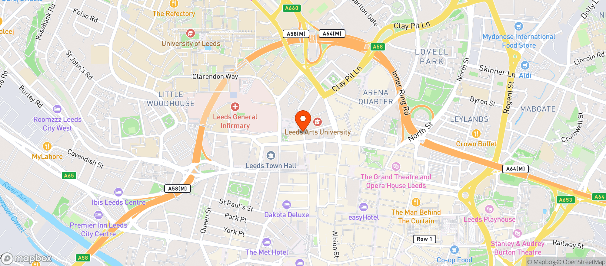 Map showing Revolution