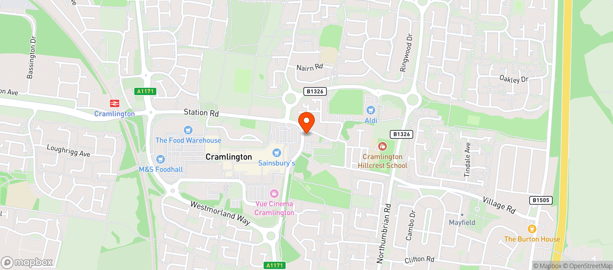 Map showing John The Clerk (Wetherspoon)