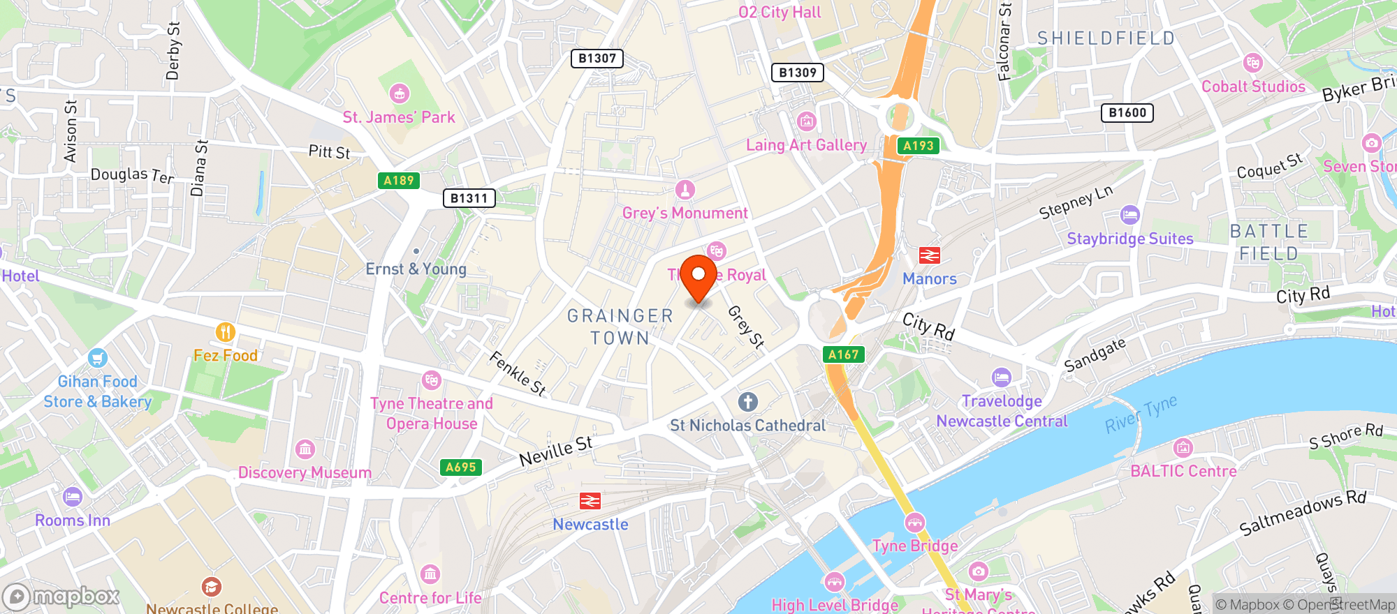 Map showing Hibou Blanc
