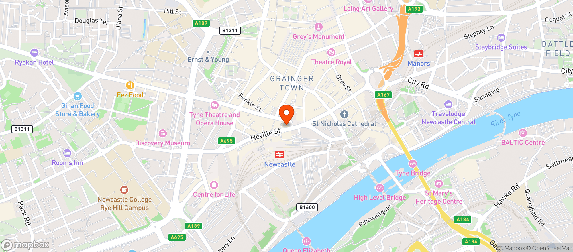 Map showing Head Of Steam