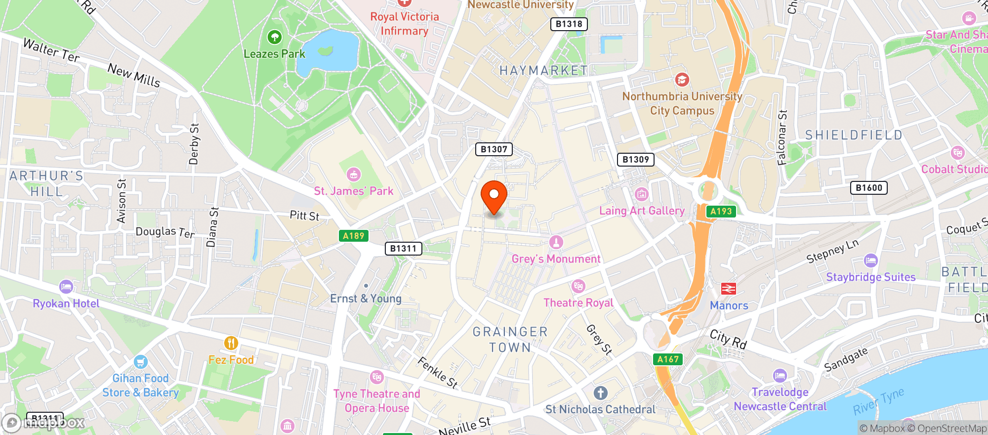 Map showing Maki & Ramen