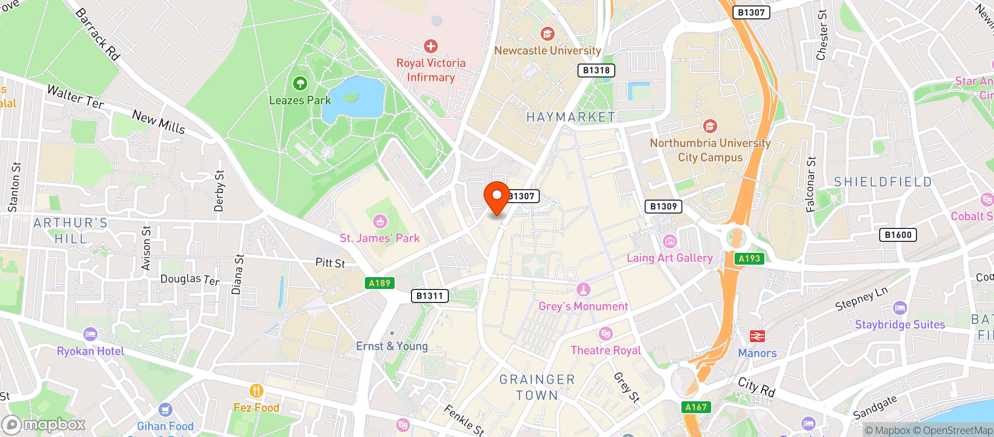 Map showing Goose