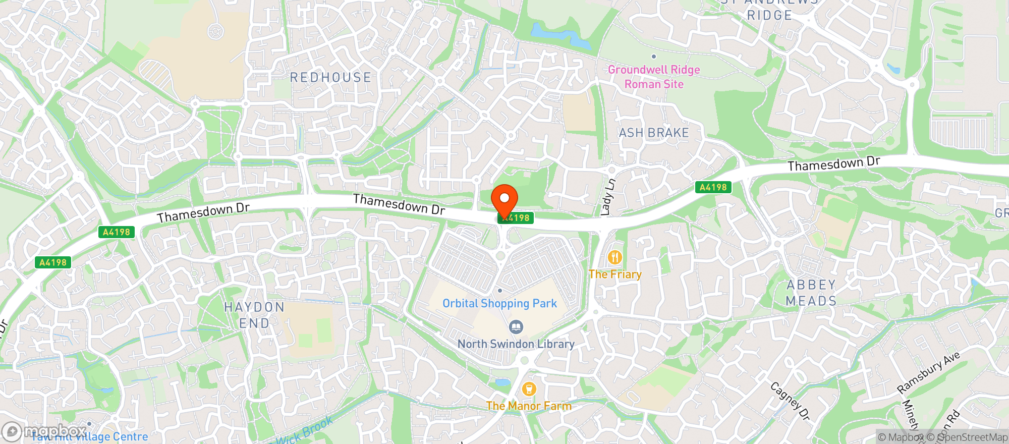 Map showing Lidl