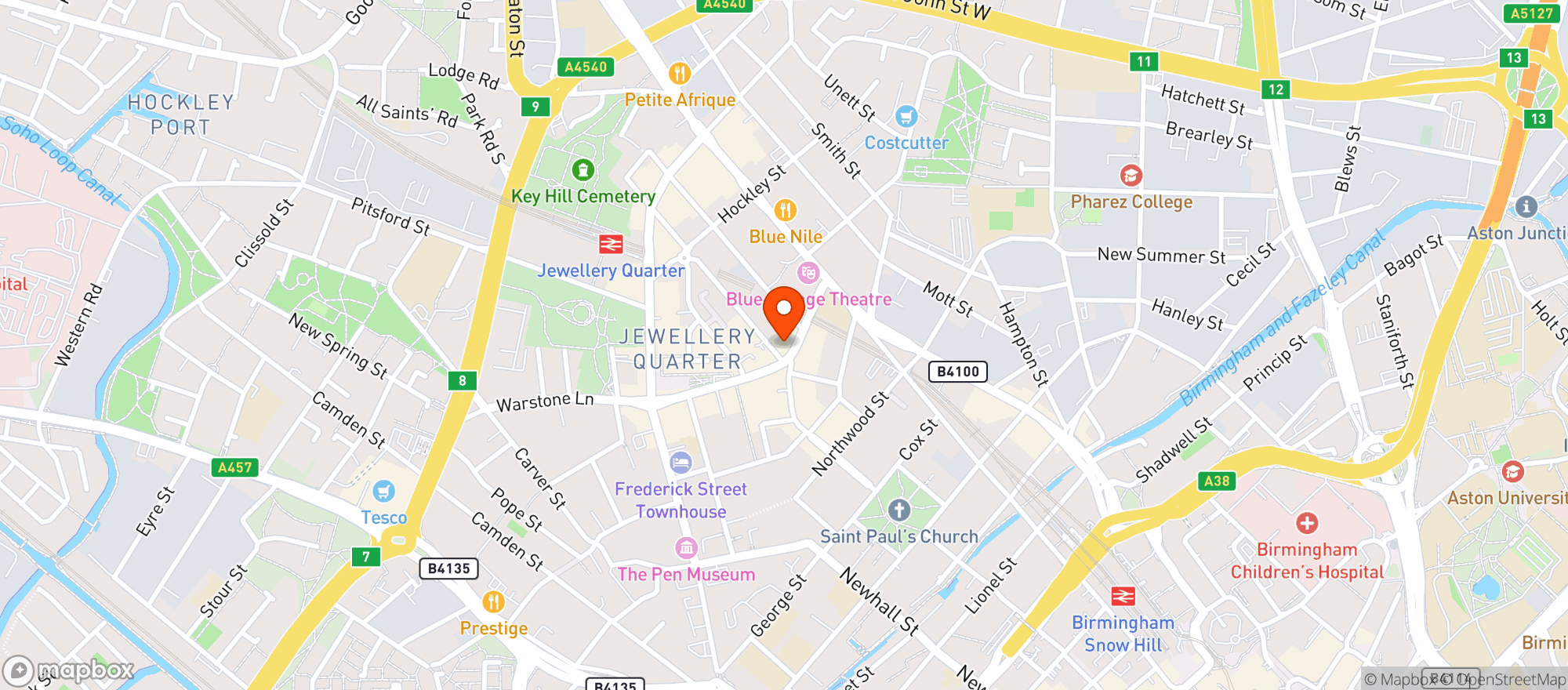 Map showing Hard To Find Whisky
