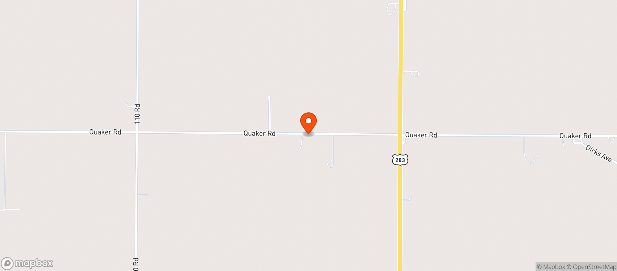 Map showing The Kansas Hemporium, LLC