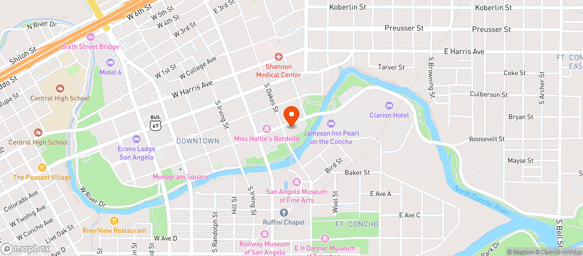 Map showing Matter Madder LLC