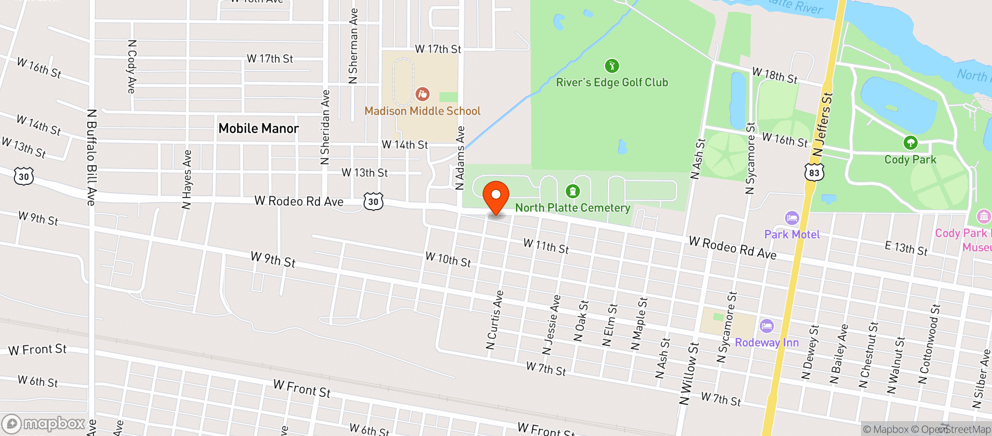 Map showing Highball Liquor