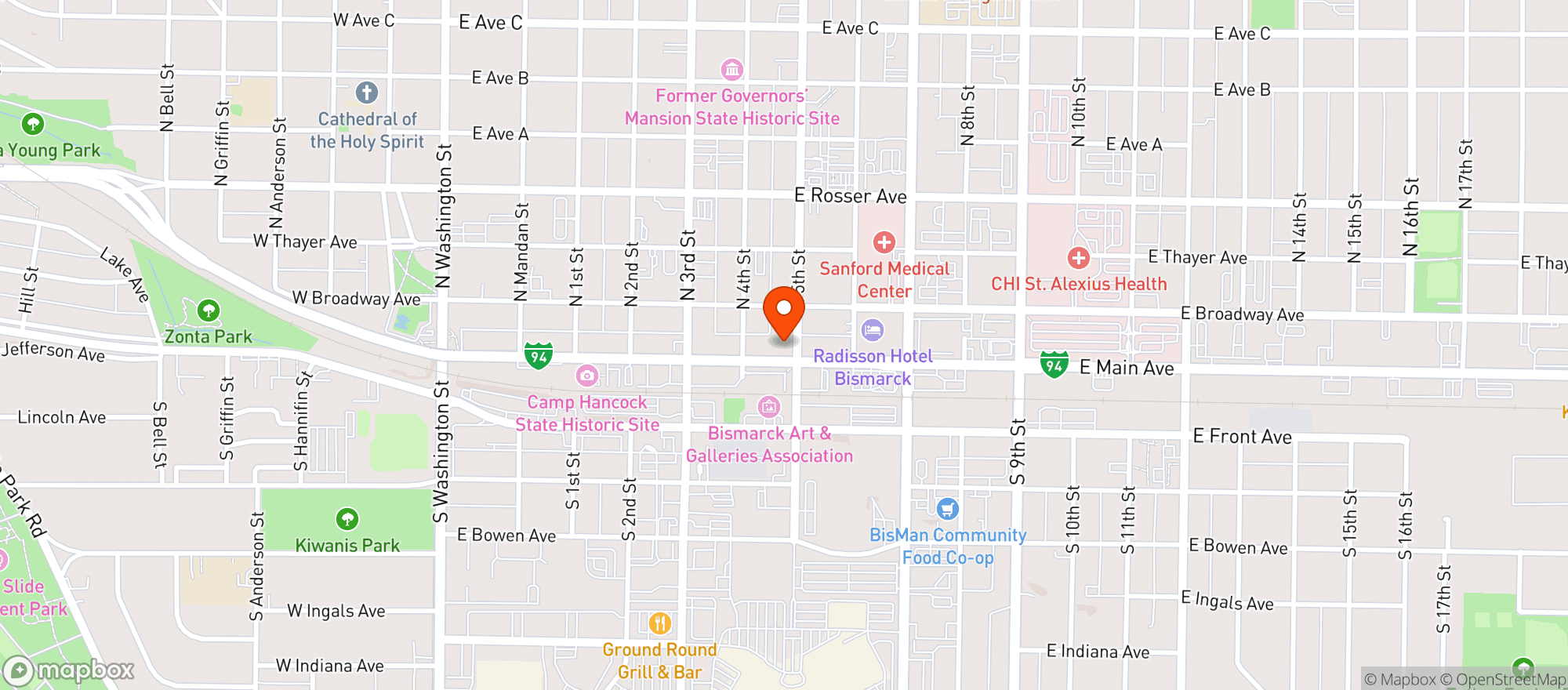 Map showing 5th Underground #0