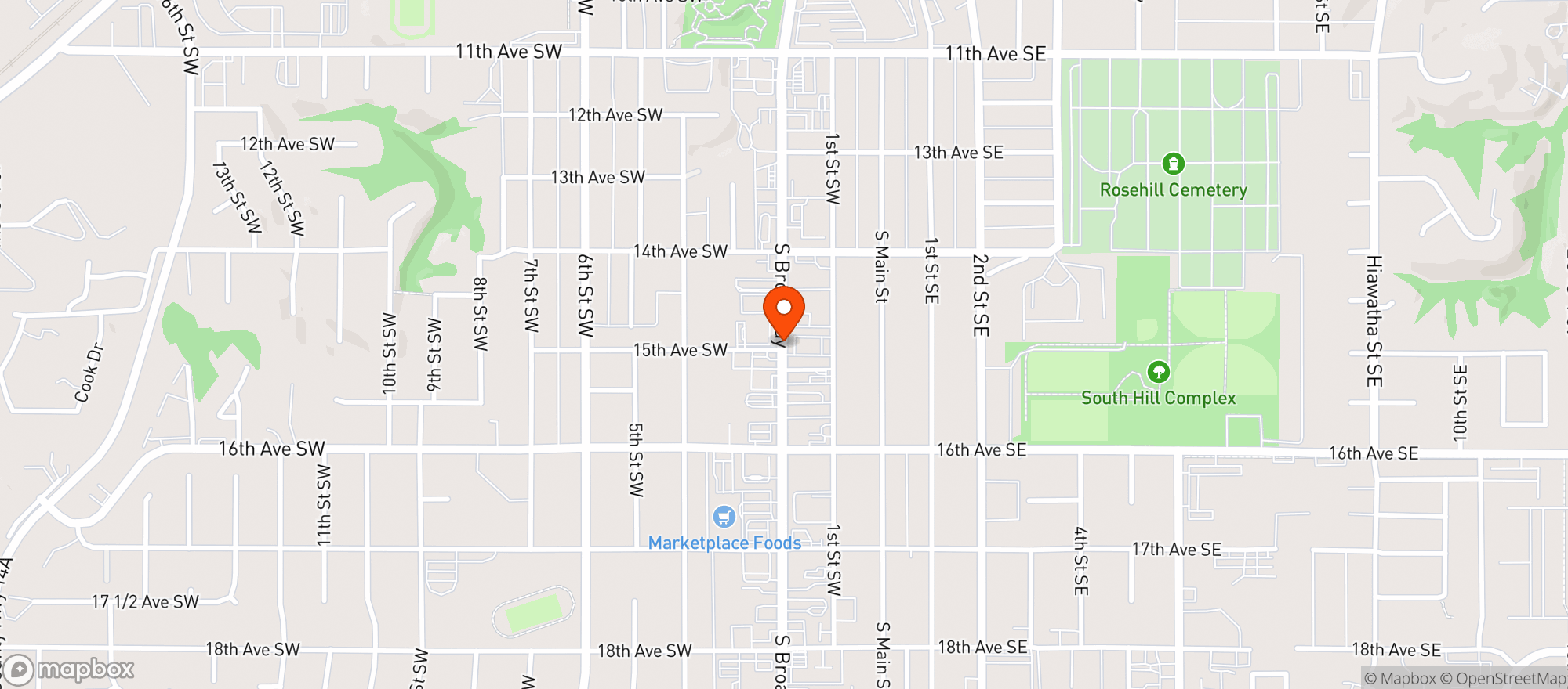 Map showing Don Tapatio