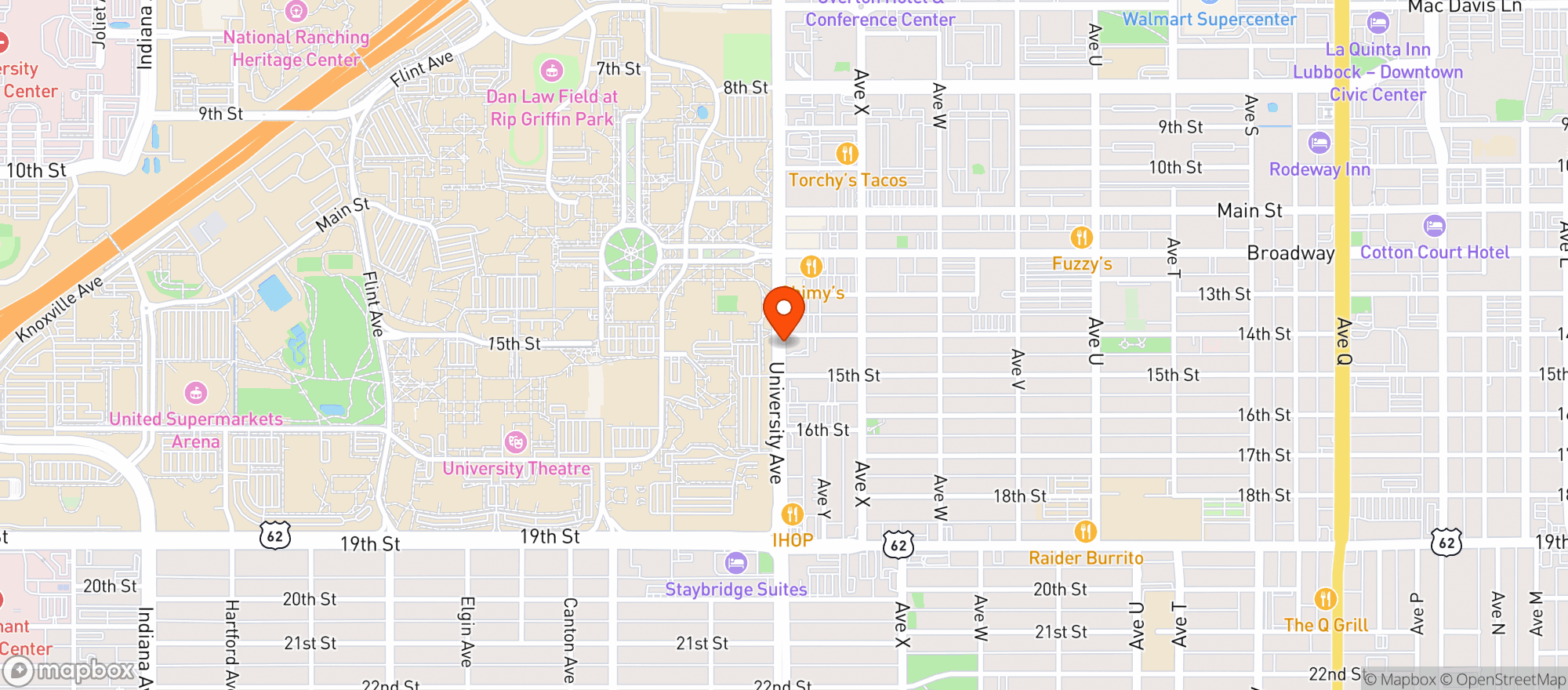 Map showing Cvs Pharmacy