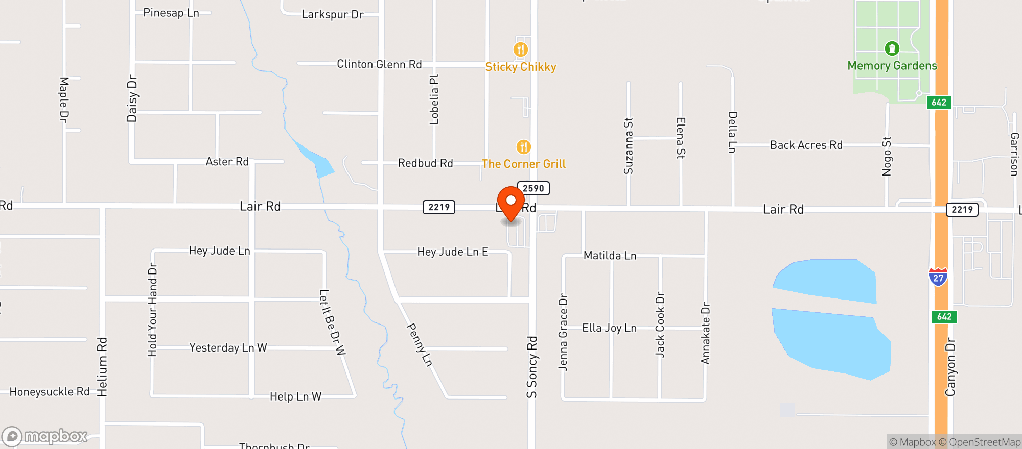 Map showing Toot N Totum Food Store #24