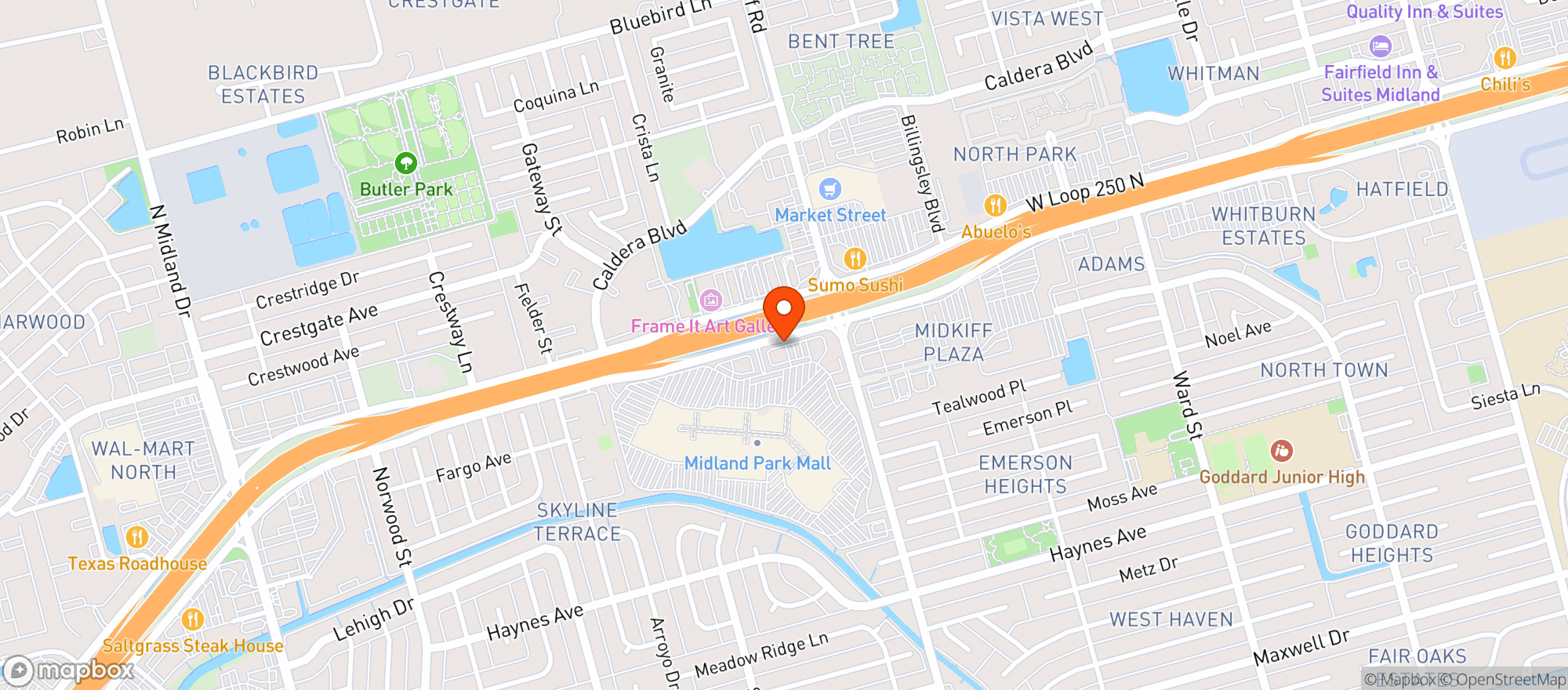 Map showing BUBBAS 33