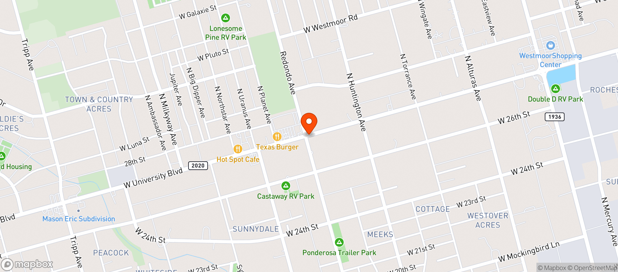 Map showing Herradura Liquor