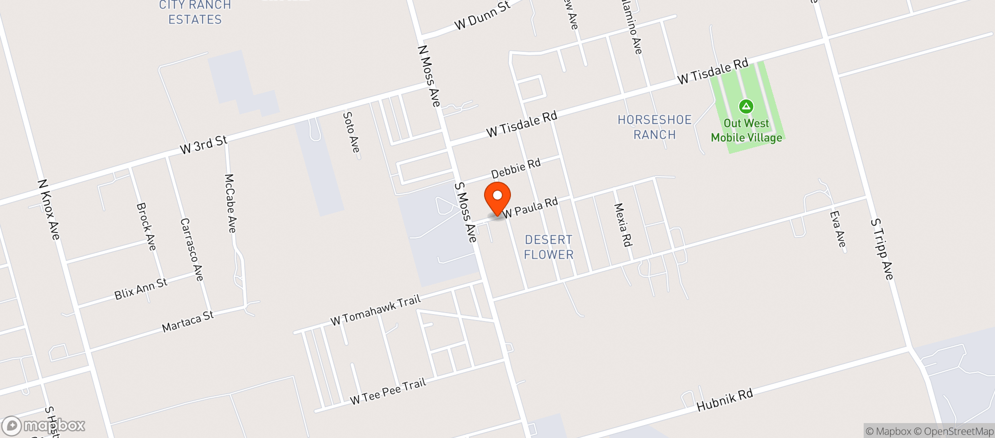 Map showing La Cerve Del Chihuas Beer & Food