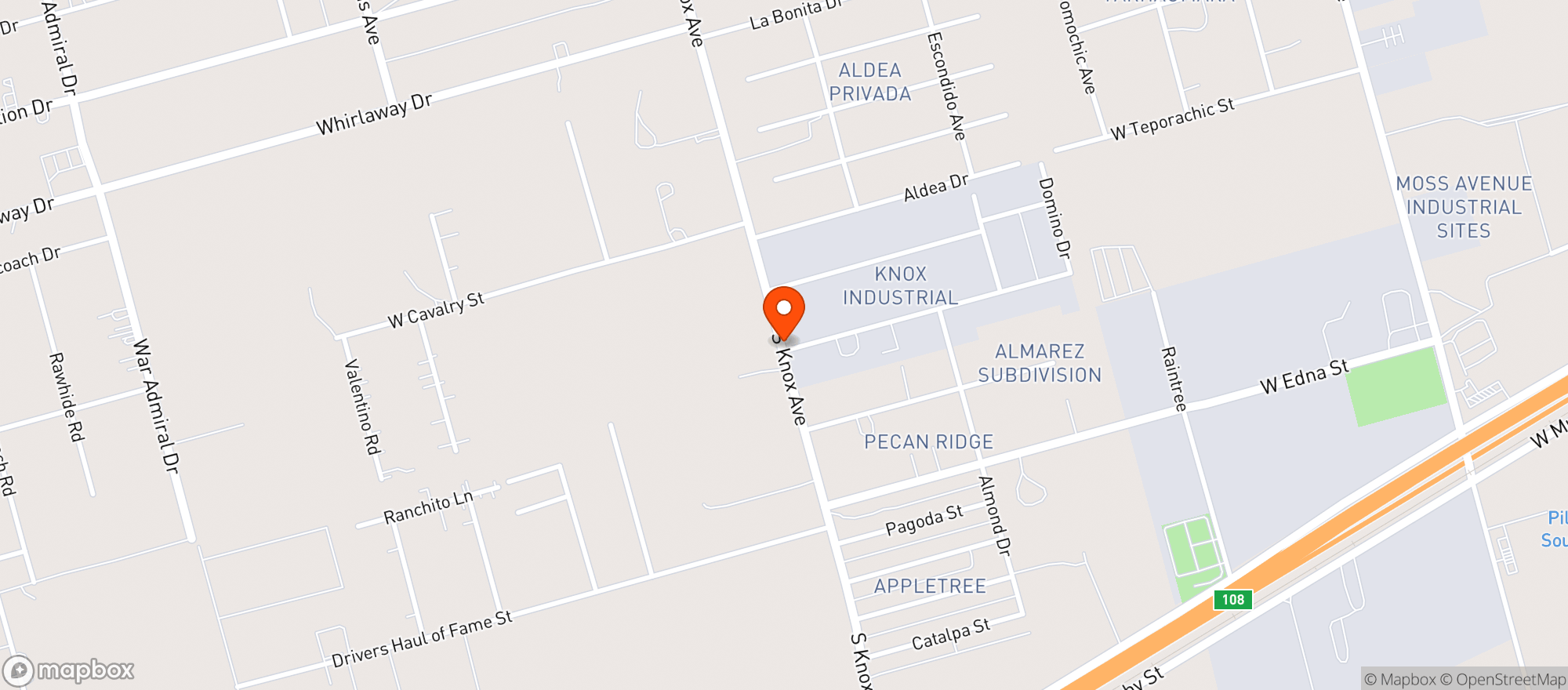 Map showing Chihuas Mini Market