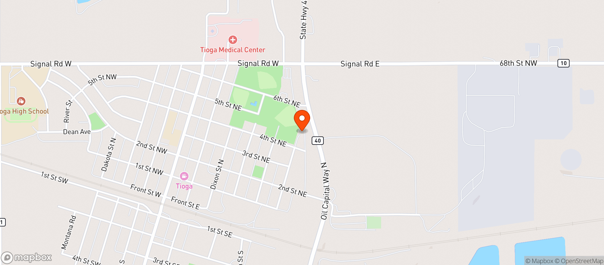 Map showing Cash Wise