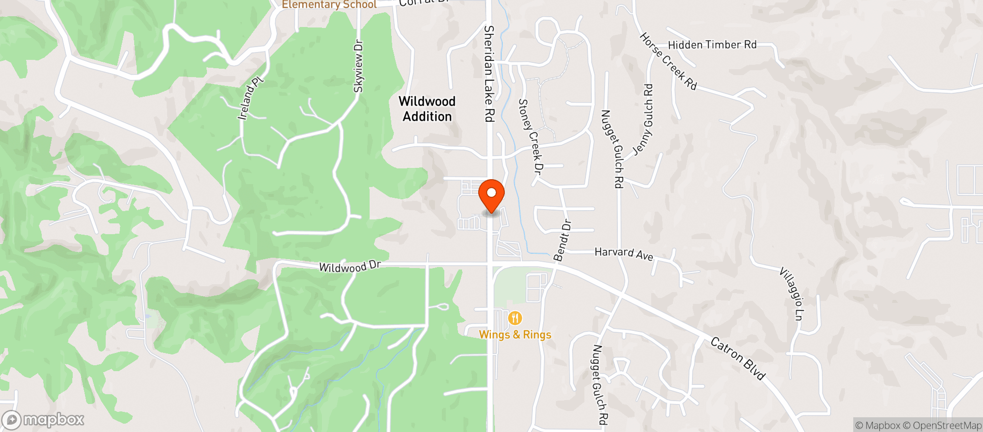 Map showing Autumn Hills Liquor