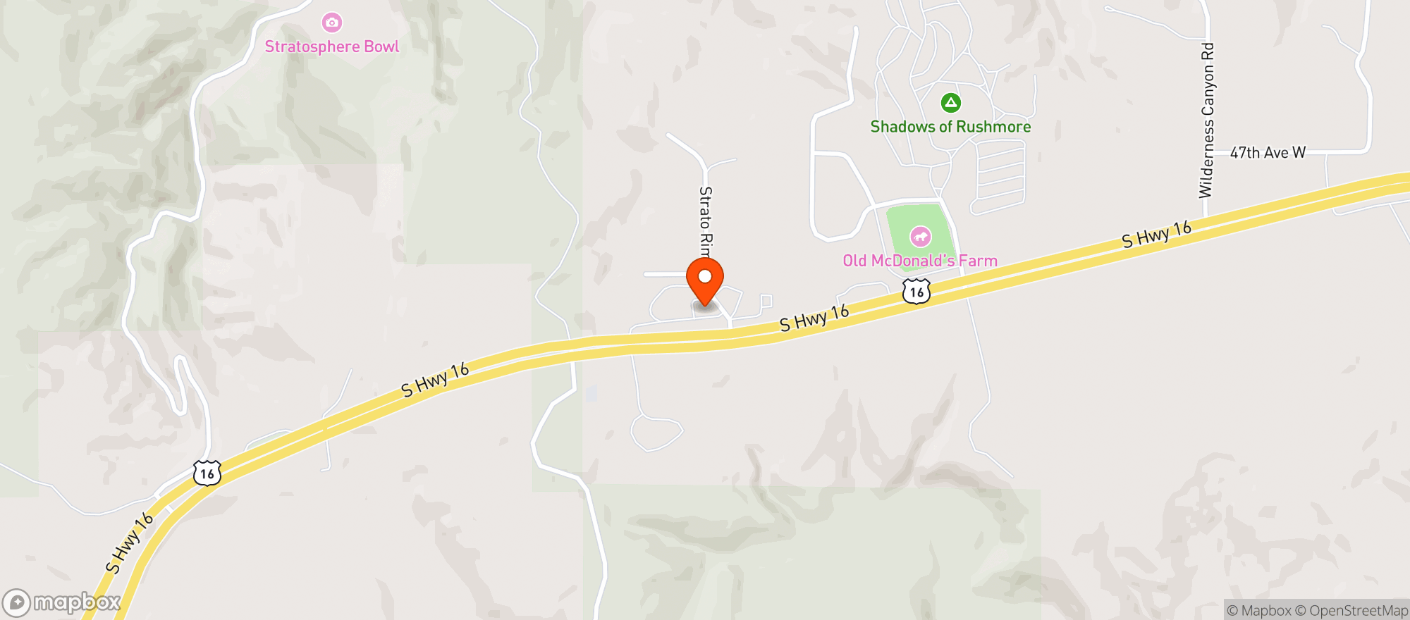 Map showing Bjs Country Store