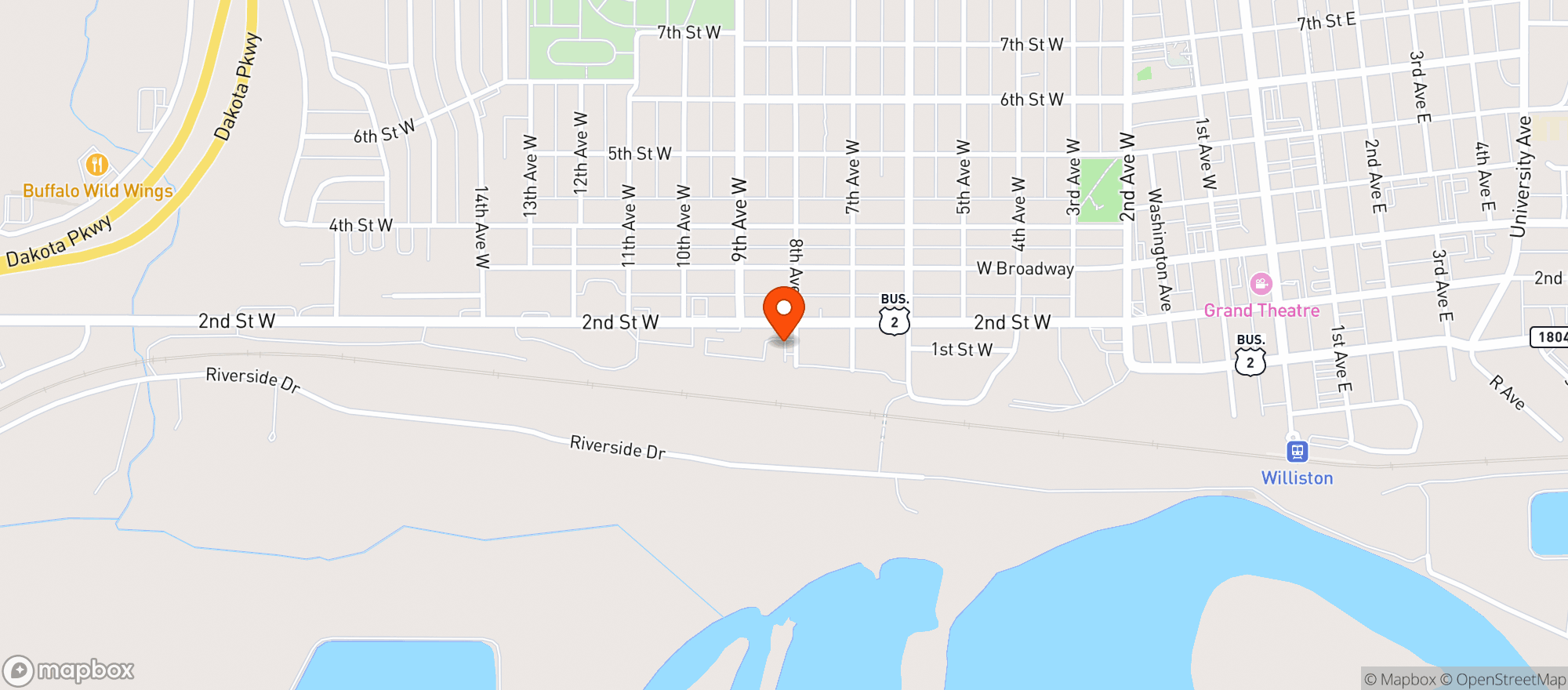 Map showing Hemp Plus