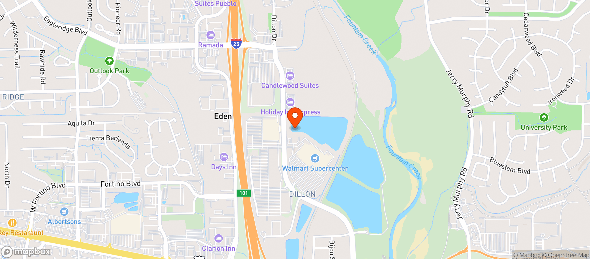 Map showing So-Co Liquor Market