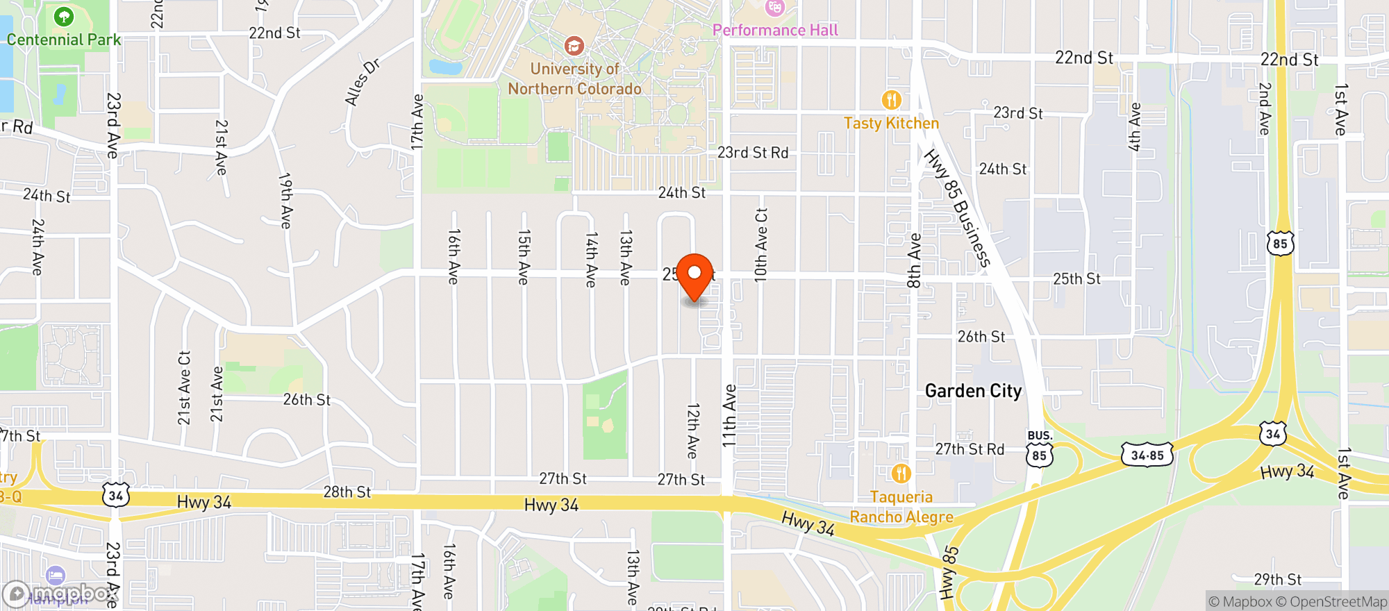 Map showing Wildside Smoke Shop