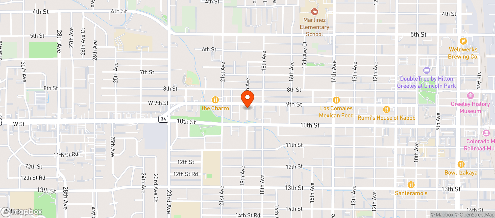 Map showing Quicker Liquor