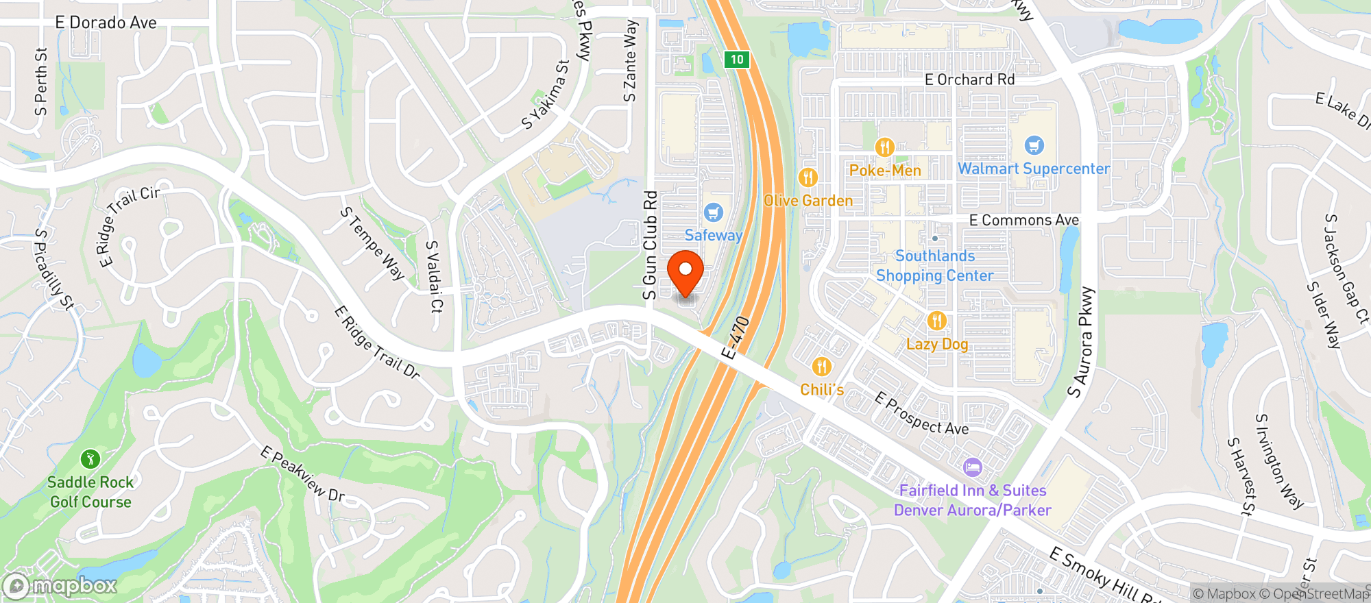 Map showing Jars - Southlands